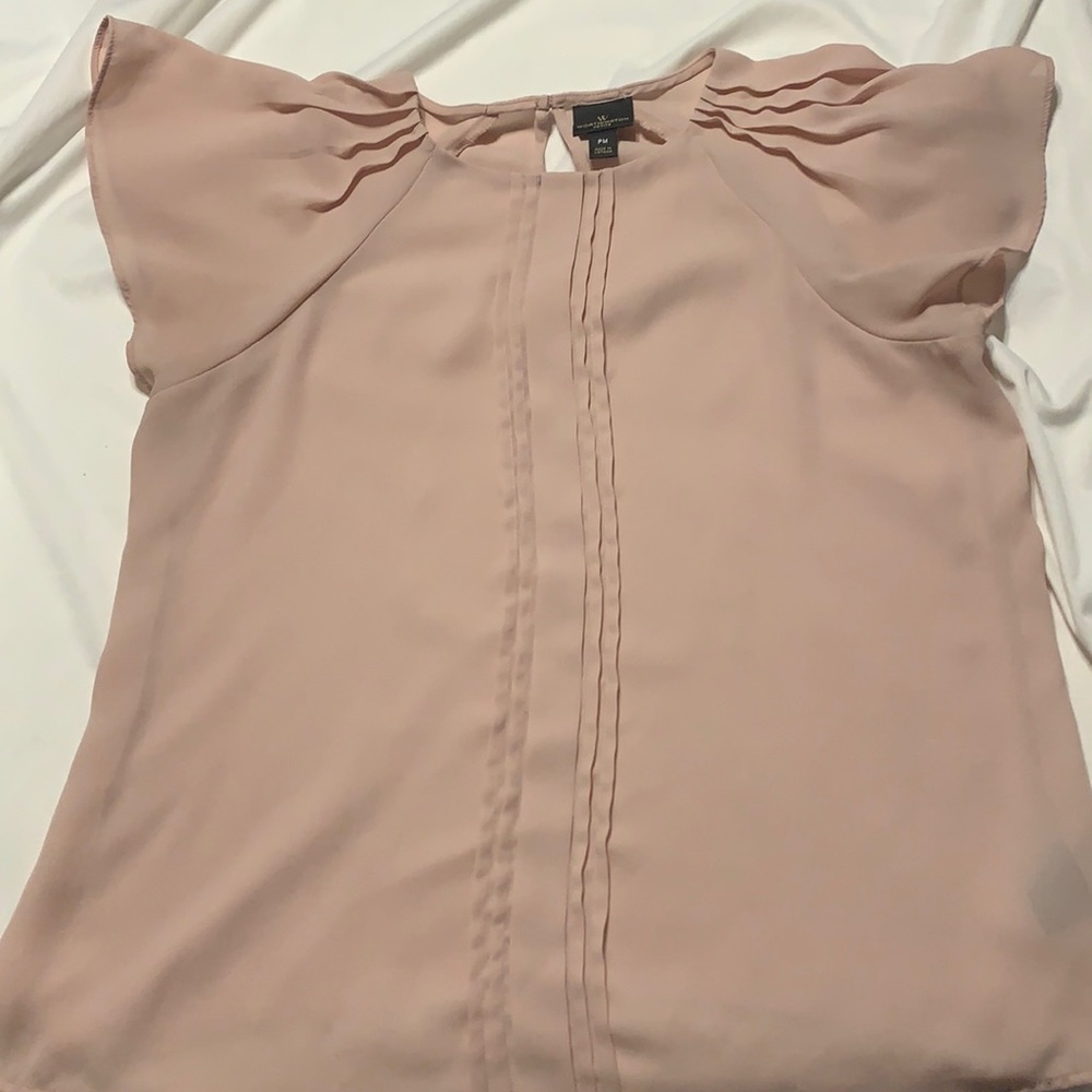 Pink blouse